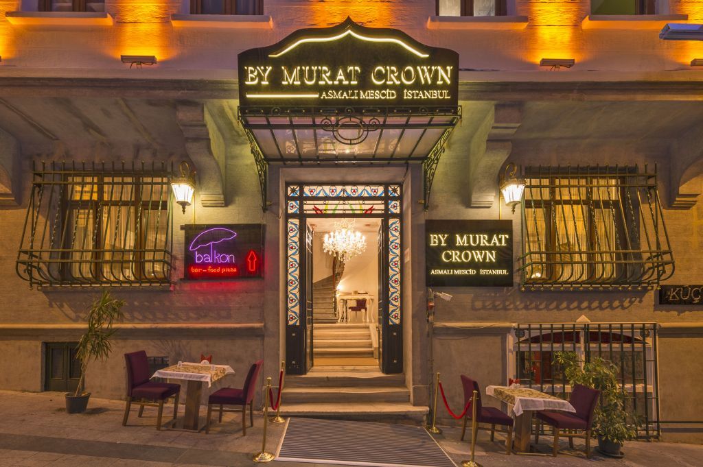 By Murat Crown Hotel Taksim 伊斯坦布尔 外观 照片