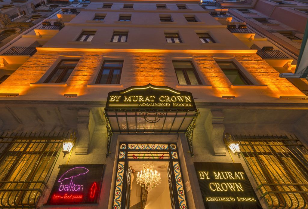 By Murat Crown Hotel Taksim 伊斯坦布尔 外观 照片